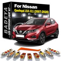Kit De Luces LED Blanco Azul Hielo Para Exterior BADEYA Para Nissan Qashqai J10 J11 (2007-2020) Lámpara De Parqueo Retrovisor Canbus Sin Errores Vida Útil Sobre 50000 Horas - details 0
