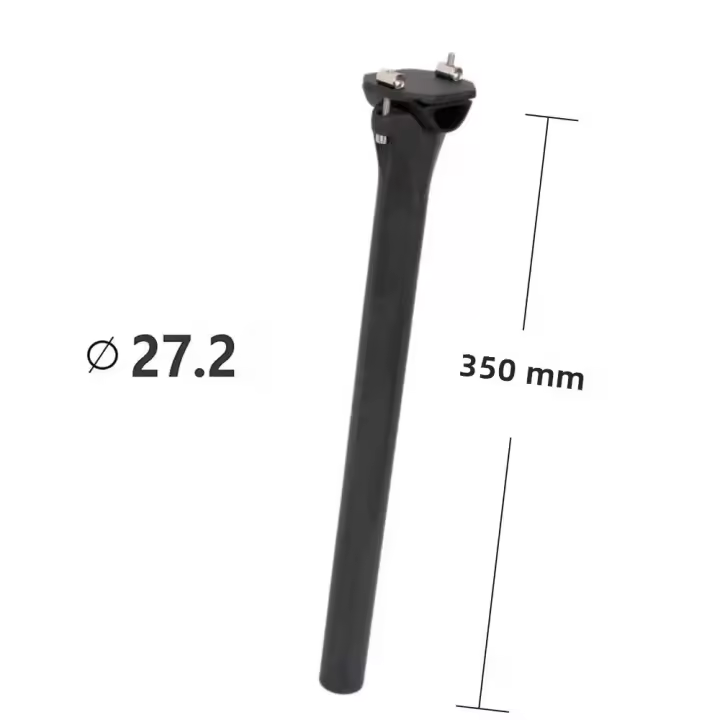 Elitaone Poste De Silla De Bicicleta De Carbono Ultraligero Para MTB/Road 150g Textura 63D-UD Tubo De Sillín De Carbono - 1