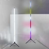 Lámpara De Piso LED Para Decoración De Habitaciones RGB+WW+CW Suministro De Energía USB Iluminación Long Ground Para Casas Nórdicas - details 5