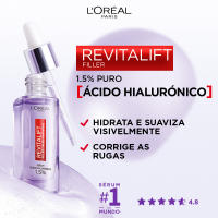 L'Oréal Paris Revitalift Filler Serum Anti-arrugas con Ácido Hialurónico 30 ml + Revitalift Hidratante Limpiador Facial con Ácido Hialurónico 150 ml - details 2