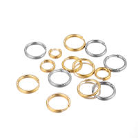 10Pcs/Lot Aros De Oído De Acero Inoxidable Circulares Doradas Para DIY Joyería Findings Geometría Círculo Metal Para Creación De Joyas - details 4