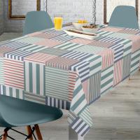Mantel Impermeable Antimanchas -Hulehule Tex Fácil Limpieza - Mesa Redonda/Cuadrada/Rectangular - COSTA - details 0