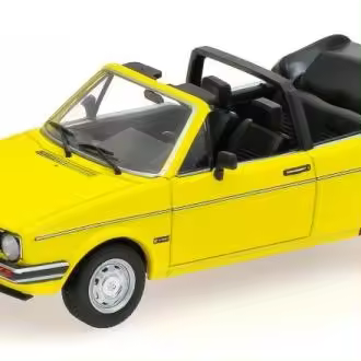 MINICHAMPS 1/43 VOLKSWAGEN GOLF CABRIOLET 1980 AMARILLO-400055130 - 1