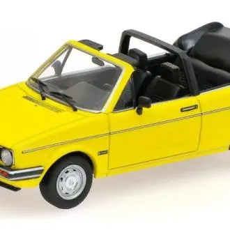 MINICHAMPS 1/43 VOLKSWAGEN GOLF CABRIOLET 1980 AMARILLO-400055130 - 1