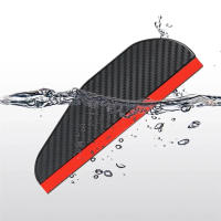 Cepillo De Lluvia Para Espejo Retrovisor De Coche Universal Fibra De Carbono Visión Clara Accesorios De Coche Resistentes Al Agua - details 3