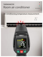 Termómetro Infrarrojo Digital No Contacto Precisión Alta Emissivity Ajustable -50~580C Medidor De Temperatura Industrial - details 22