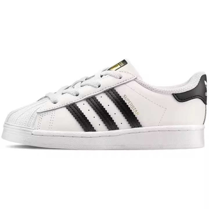 Zapatillas Adidas Superstar para niños en color blanco - 1