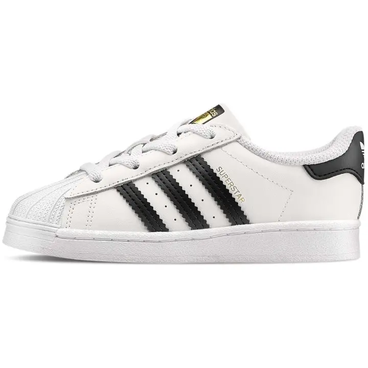 Zapatillas Adidas Superstar para niños en color blanco - 1