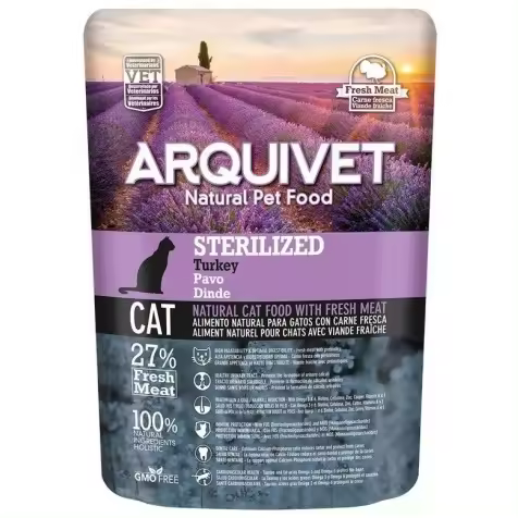 Arquivet Gato Sterilized Pavo 350 gr - 1