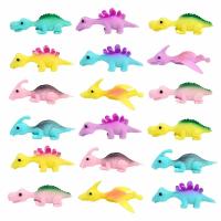 Juguete De Decompresión Dinosaurio Para Dedos 5-30 PCS Slingshot De TPR Juguete De Broma Para Cumpleaños De Niños Juguetes De Dinosaurio Aleatorios No Batería Unisex - details 0