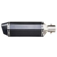 Pipas De Escape Para Motocicleta Universal Caliber 38-51mm Con Silenciador DB Killer Sistema De Escape En Fibra De Carbono Para HONDA Moto Tube - details 3
