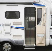 Curtain De Mosqueras Magnéticas Para Puerta Telas De Malla Antipulgas Y Avispas Partición Para Verano Uso Interior Cierre Automático - details 5