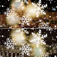 Proyector De Noche LED EU Proyector De Copos De Nieve Lámpara Exterior Rotativa 360° Para Decoración De Coche Hogar Fiestas De Navidad - details 13