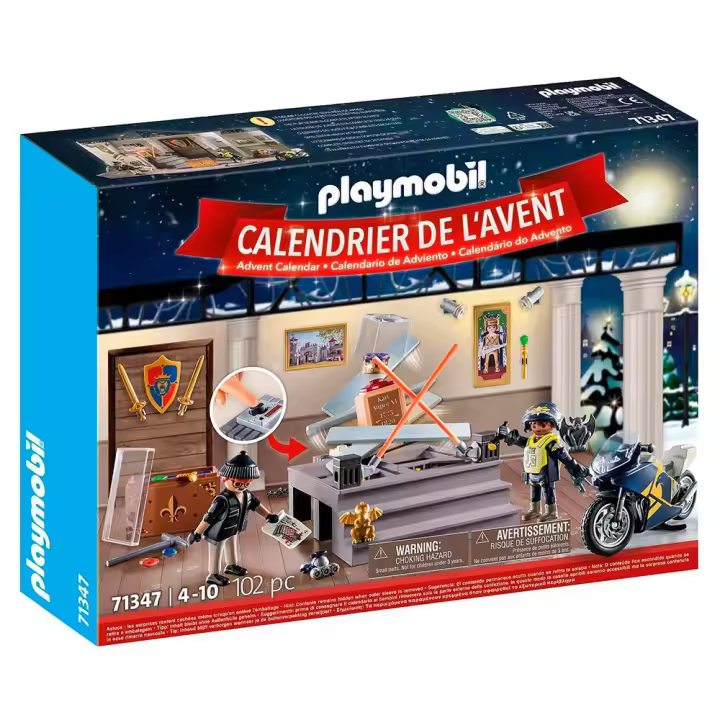 Playmobil Calendario de Adviento Robo en el Museo 71347. - 1