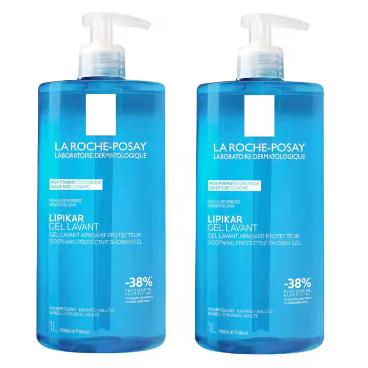 La Roche Posay Lipikar Gel Ducha 1 Litro Duplo Pack - 1