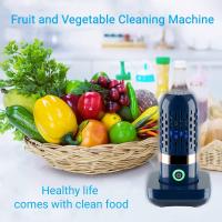 Purificador de Frutas y Verduras con Tecnología de Iones OH, Esterilización en Forma de Cápsula, Temporizador Mecánico, Capacidad de 8L, para Limpiar Granos, Arroz, Carne y Mariscos (Azul) - details 3