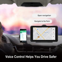 Podofo Radio De Coche 7 Pulgadas Con Carplay Multimedia Video Reproductor Navegación Stereo Bluetooth Control De Voz Android Auto MP5 - details 2