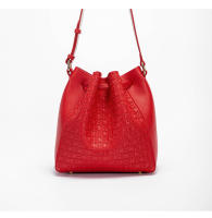 Bolso De Hombro Para Mujer CH Gran Capacidad Y Versatilidad Con Diseño De Cordón Minimalista Color Sólido Moda Bolsa De PU Con Lining De Poliéster - details 9