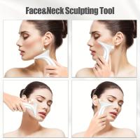 Dispositivo de belleza con terapia de fotones LED para masaje de cuello y cara: máquina de alta frecuencia sin perfume con tratamiento de luz de 3 colores, batería de litio recargable por USB, portátil para horas extras de trabajo y viajes de negocios - details 4