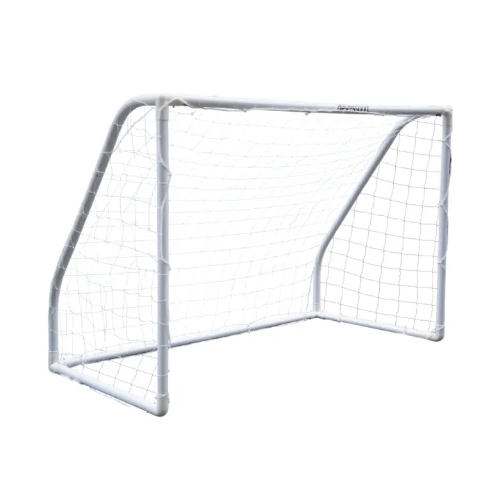 Devessport Portería de Fútbol PVC Blanca 180 x 91 x 120 cm - 1