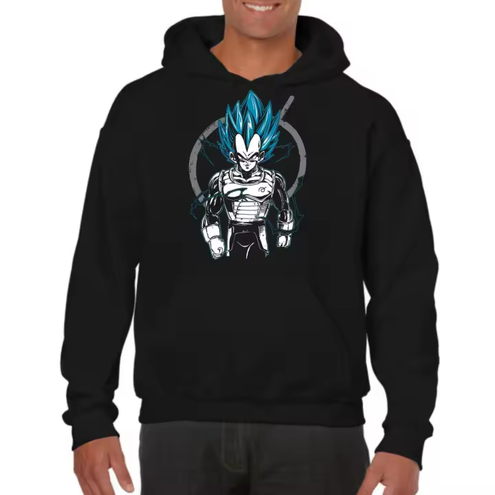 The Fan Tee Sudadera Con Capucha de HOMBRE Bola Ball Dragon Goku Vegeta Piccolo Gohan Super 137 - 1