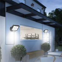 Luces Solares Para Jardín Exterior LED Luz De Pared Solar Iluminación Externa Farol Solar Farolillos Luz De Escenario IP65 Auto-Contenida - details 4