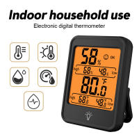 Termómetro Y Higrómetro Digital Grande LCD Medidor De Temperatura Y Humedad Para Interior Estación Meteorológica Con Sensor - details 0
