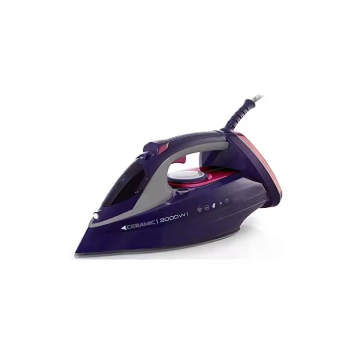 Suinga Plancha de Vapor Orbegozo 3000W. 3 Modos de Planchado. Depósito 450 Ml. - 1