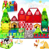 Juego De Construcción Magnético DIY Para Niños Bloques De Edificación Educativos STEM Regalo Para Niños De Preescolar - details 0
