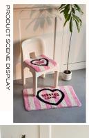 Carpetas De Lino De Peluche Imitación Cashmere VIKAMA Para Sala De Estar Dormitorio Baño Antideslizantes Y Resistente a La Suciedad Alfombras De Decoración Doméstica Técnica Máquina De Tejido Piel De Cordero 100% Poliéster - details 1
