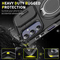 Funda Protectora De 360 Grados Para Samsung A13 A14 A15 A23 A25 A54 5G Con Soporte De Cámara Y Anillo Fuerte Cubierta Rígida Antigolpes - details 6