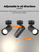 Spotlight LED Tricolor Montaje En Superficie Para Iluminación Interior En Sala De Estar Dormitorio Cocina Vínculo 85-265V - details 3