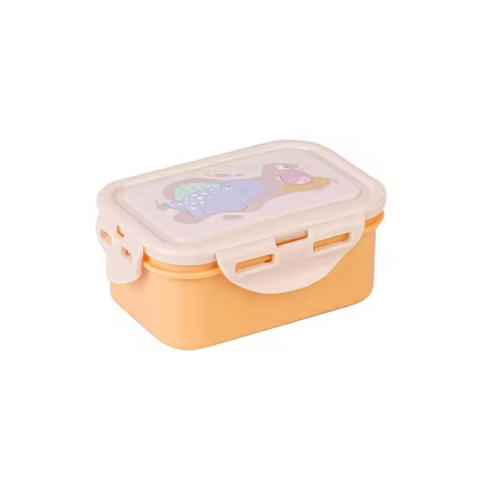Cajita almuerzo M 350 ml. mostaza Saro Baby - 1