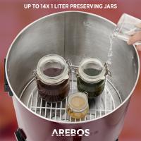 AREBOS Dispensador de Bebidas Calientes - 28 L - Hervidor de Agua Caliente - 1800 W - Rojo - details 13