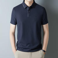Camisa POLO De Verano Para Hombre Con Estampado De Letras Corta Resistente Al Arrugas Transpirable Ropa Casual SPANDEX Polyester - details 15