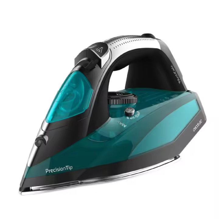 Cecotec Plancha Ropa de Vapor Fast&Furious 5020 Force. 2600 W, Suela Ultradeslizante, Antirrayadura, Vapor Continuo 60 g/m - 1