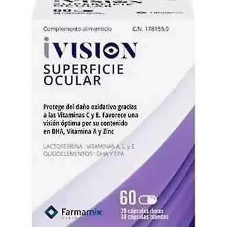 Ivision Superficie Ocular 30 Cápsulas Duras+ 30 Cápsulas Blandas - 1