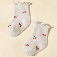 Calcetines De Primavera/Otoño Para Niñas Antideslizantes Con Volante Y Diseño Floral Algodón Suave Para Niños De 1 a 3 Años Pack De 5 Pares - details 8