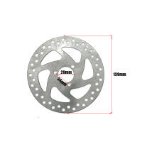 Disco De Freno Para Motocicleta 139mm Con Agujero De 37mm Para Mini Bicicleta De Pulverización 47cc 49cc 2 Tiempo ATV Quad Gasolina Eléctrica Scooter - details 4