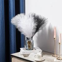 30PC Falsas Pampas Artificiales De 55CM Para Decoración De Bodas Y Fiestas DIY Flores Silken Ramo Para Decoración Del Hogar Y Eventos - details 6