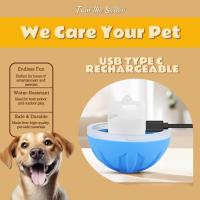 Bola Interactiva Para Perros Pequeños Y Medianos Recargable Por USB Juguetes Móviles Para Entretener Y Ejercitar a Tu Mascota - details 1