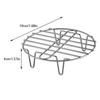 Rack De Almizclador De Acero Inoxidable Para Olla Aspiradora De Aire Grill Accesorios De Cocina Soporte De Hornear Y Cocinar - details 7