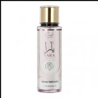 Bruma corporal de Yara Rosa Dubai Flower 250ml,Spray para el cuerpo con fragancia árabe Yara, Loción de cuerpo con perfume femenino MisT NOVEDAD - details 0