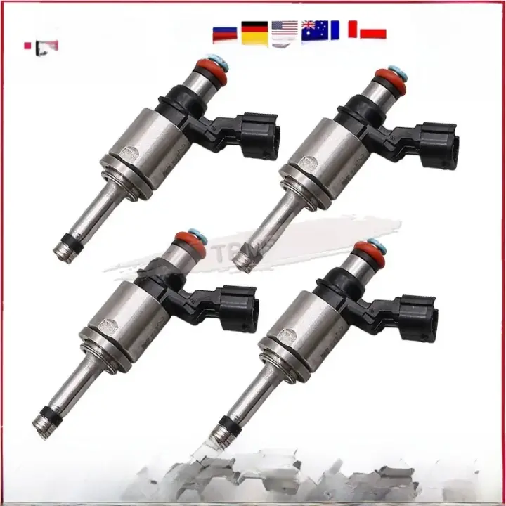 4PCS Inyectores De Combustible Para NISSAN QASHQAI J11 1.2 PETROL AUTO 2016 Pieza Original 16600-00Q2M - 1