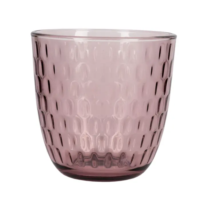 Cofan Set de vasos de agua | Modelo Ópalo | Capacidad: 29 cl | Disponibles en packs de 6 unidades (Color Púrpura) - 1