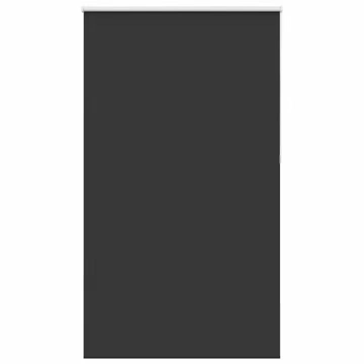Estor Enrollable Opaco negro 140x230 cm Tela Ancho 136,6 cm - 1