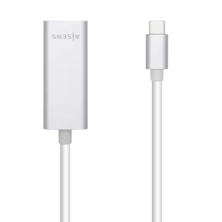 AISENS Conversor USB3.1 Gen1 USB-C A Ethernet Gigabit - 10/100/1000 Mbps - 15 cm - 1