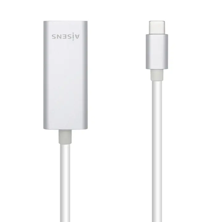 AISENS Conversor USB3.1 Gen1 USB-C A Ethernet Gigabit - 10/100/1000 Mbps - 15 cm - 1