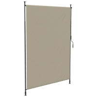 Toldo vertical 200x292 cm Toldo vertical Toldo retráctiles Toldos laterales ajustables Paraventos de Aluminio Arena color - details 2