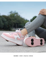 Zapatos Para Niños Y Estudiantes Con Ruedas Invisibles Y Cuatro Ruedas Deportivos Y De Exterior Para Niños Y Niñas Tallas Grandes Cómodos Para Caminar Y Jugar - details 26